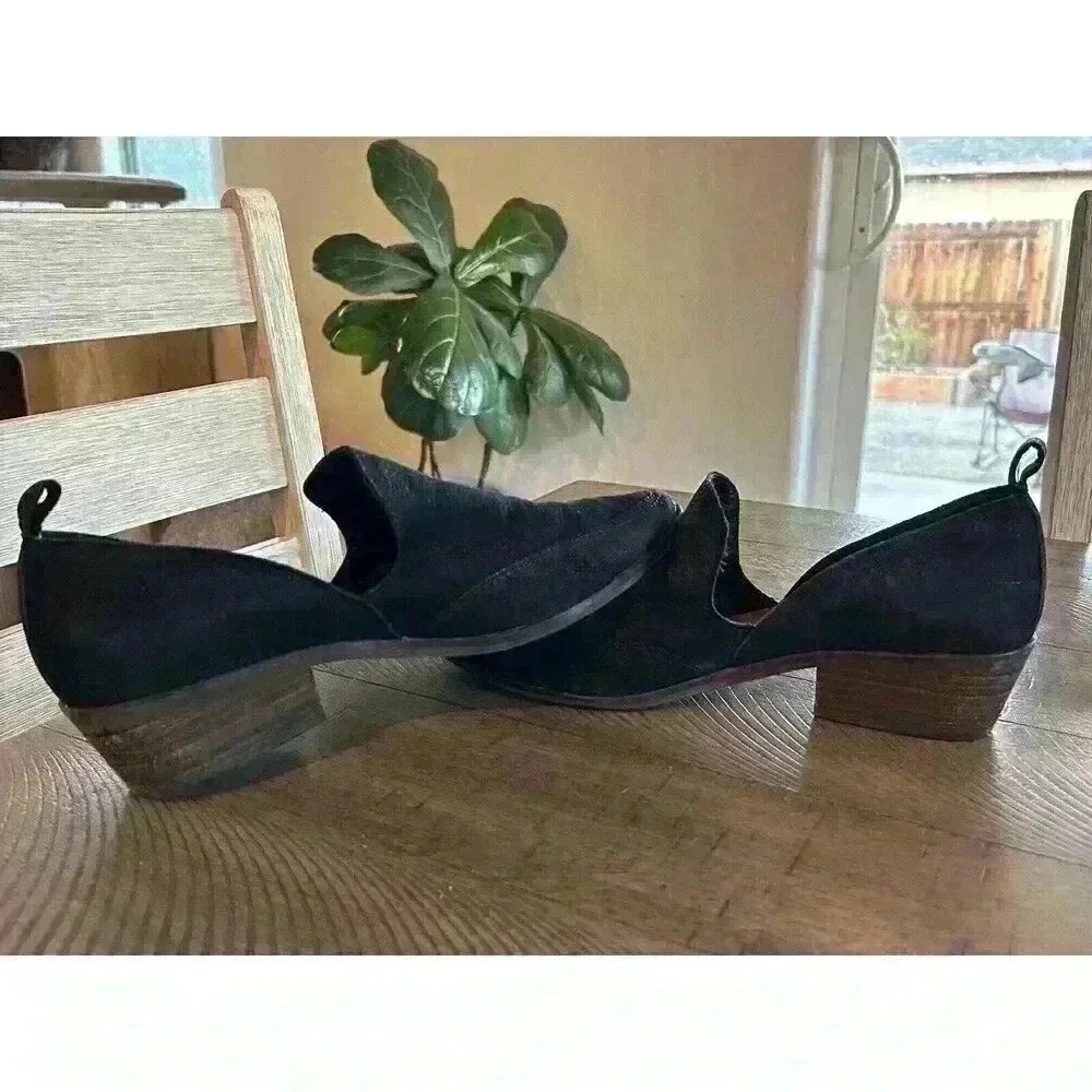 Lucky Brand Mahzan Loafer | Black‎ leather | Size 8. Ankle, Fall, Cute, Work - Picture 10 of 15